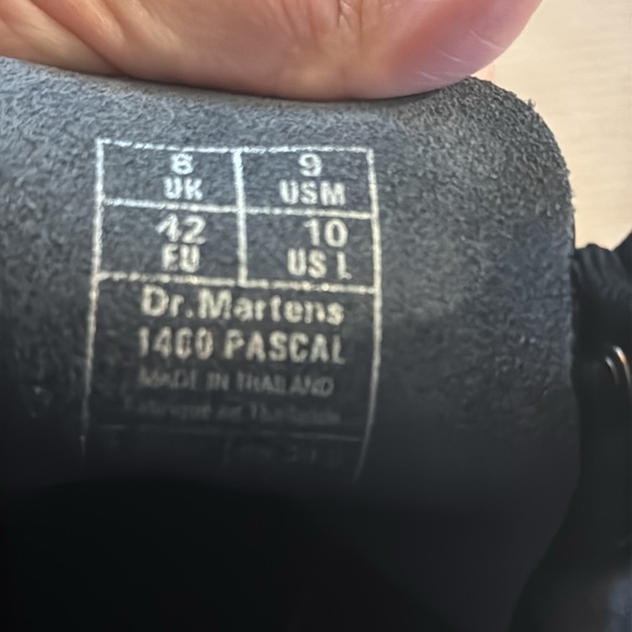 Gold Chroma Doc Martens 1460 Pascal Leather Boots - Picture 11 of 11